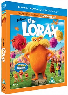 The Lorax 2012 Blu-ray / + DVD and UltraViolet Copy - Triple Play