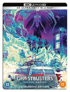 Ghostbusters: Frozen Empire 2024 Blu-ray / 4K Ultra HD + Blu-ray (Steelbook)