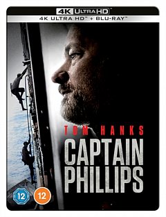 Captain Phillips 2013 Blu-ray / 4K Ultra HD + Blu-ray (Steelbook)