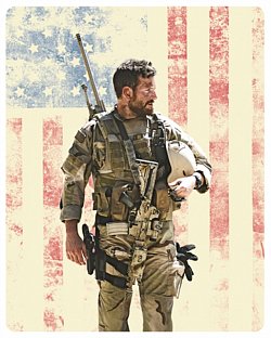 American Sniper 2014 Blu-ray / 4K Ultra HD + Blu-ray (10th Anniversary Collector's Steelbook) - Volume.ro