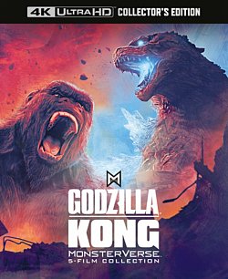 Godzilla X Kong: Monsterverse - 5-film Collection 2024 Blu-ray / 4K Ultra HD Boxset (Collector's Edition) - Volume.ro