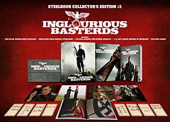 Inglourious Basterds 2009 Blu-ray / 4K Ultra HD + Blu-ray (Collector's Edition Steelbook)
