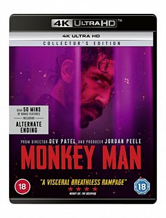 Monkey Man 2024 Blu-ray / 4K Ultra HD