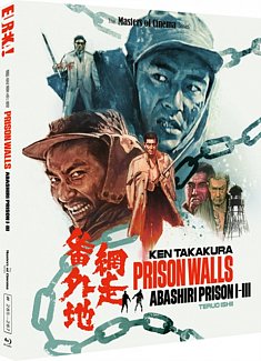 Prison Walls: Abashiri Prison 1-3 - The Masters of Cinema Series 1965 Blu-ray / Restored Special Edition