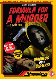 Formula for a Murder 1985 DVD