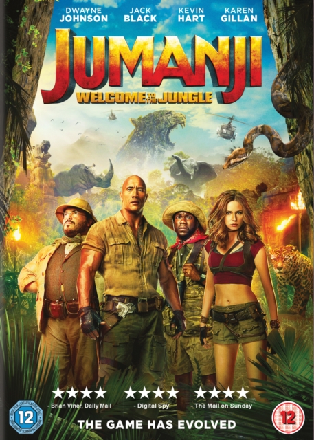 Jumanji: Welcome to the Jungle 2017 DVD - Volume.ro