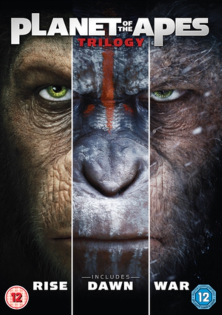 Planet of the Apes Trilogy 2017 DVD / Box Set - Volume.ro