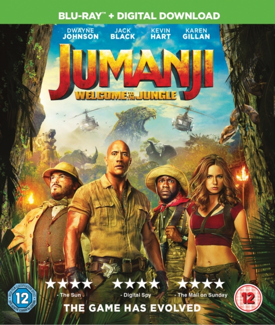 Jumanji: Welcome to the Jungle 2017 Blu-ray / with UltraViolet Copy - Volume.ro