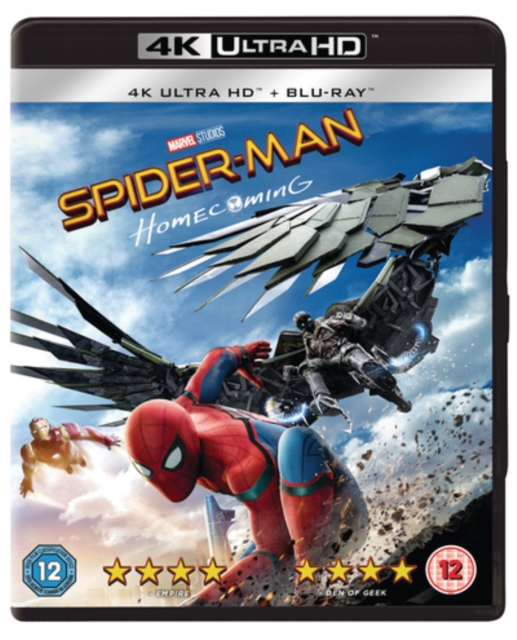 Spider-Man: Homecoming 2017 Blu-ray / 4K Ultra HD + Blu-ray - Volume.ro