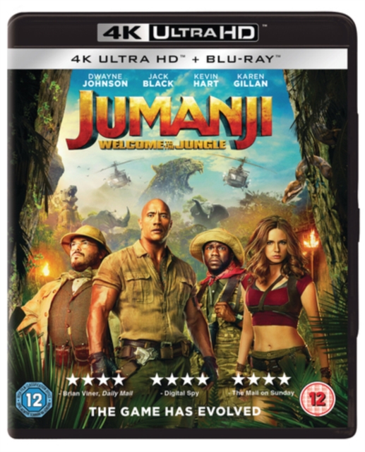 Jumanji: Welcome to the Jungle 2017 Blu-ray / 4K Ultra HD + Blu-ray - Volume.ro