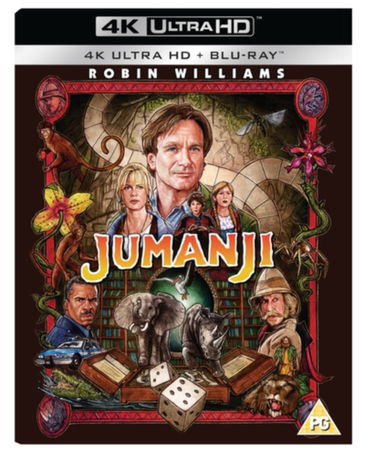 Jumanji 1995 Blu-ray / 4K Ultra HD + Blu-ray - Volume.ro