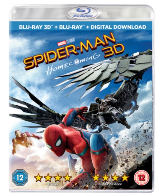 Spider-Man: Homecoming 2017 Blu-ray / 3D Edition with 2D Edition + Digital Download - Volume.ro