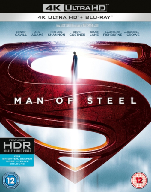 Man of Steel 2013 Blu-ray / 4K Ultra HD + Blu-ray - Volume.ro