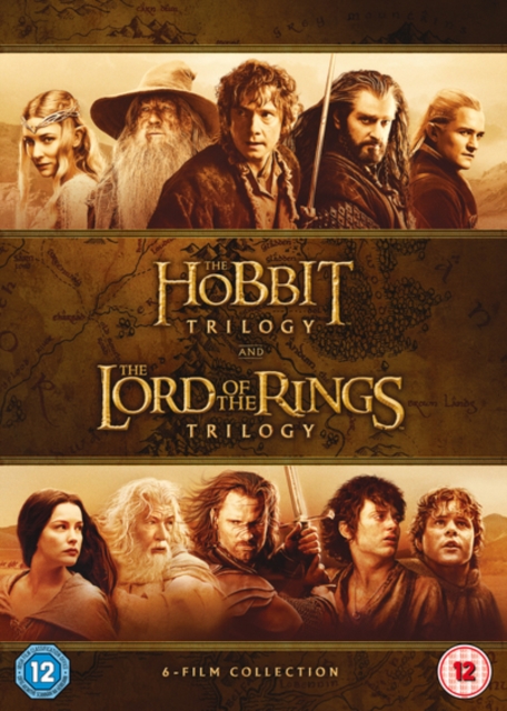 The Hobbit Trilogy/The Lord of the Rings Trilogy 2014 DVD / Box Set - Volume.ro