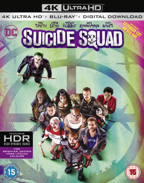 Suicide Squad 2016 Blu-ray / 4K Ultra HD + Blu-ray - Volume.ro