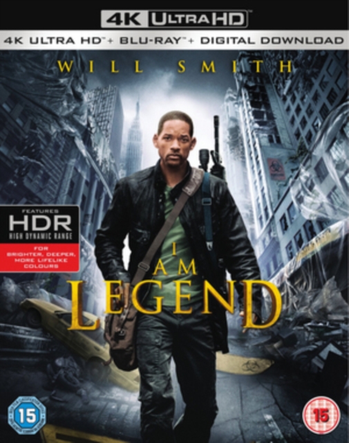 I Am Legend 2007 Blu-ray / 4K Ultra HD + Blu-ray - Volume.ro