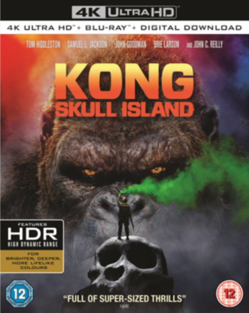 Kong - Skull Island 2017 Blu-ray / 4K Ultra HD + Blu-ray - Volume.ro