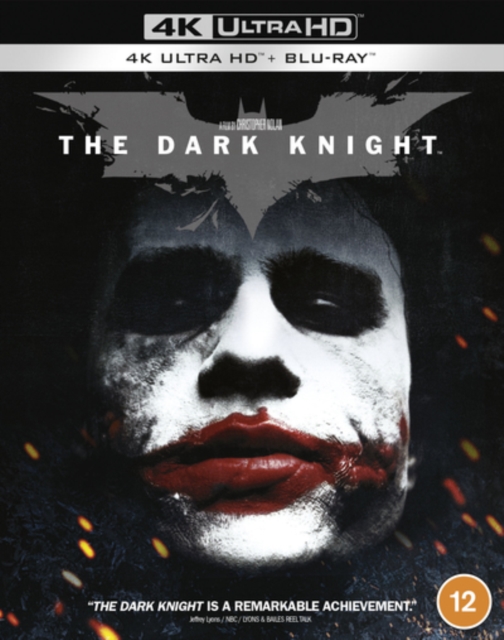 The Dark Knight 2008 Blu-ray / 4K Ultra HD + Blu-ray (Boxset) - Volume.ro