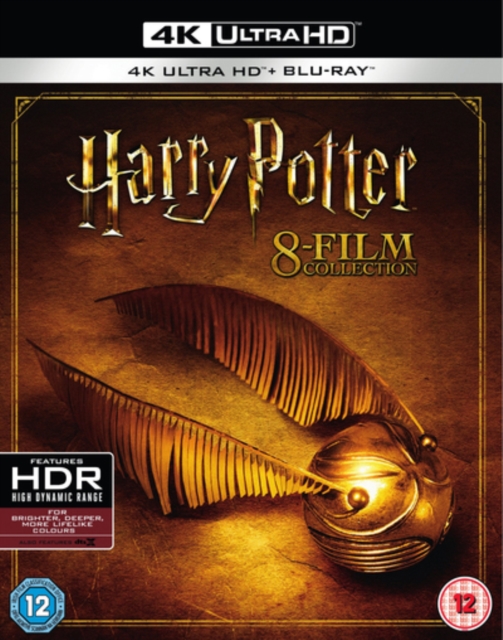 Harry Potter: Complete 8-film Collection 2011 Blu-ray / 4K Ultra HD + Blu-ray (Boxset) - Volume.ro