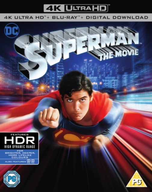 Superman: The Movie 1978 Blu-ray / 4K Ultra HD + Blu-ray + Digital Download - Volume.ro