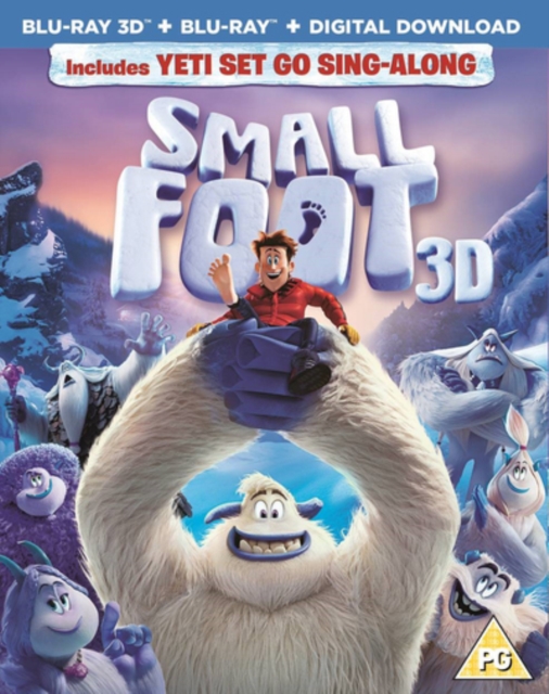 Smallfoot 2018 Blu-ray / 3D Edition with 2D Edition + Digital Download - Volume.ro