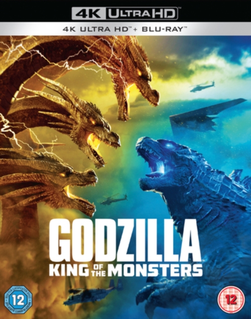 Godzilla - King of the Monsters 2019 Blu-ray / 4K Ultra HD + Blu-ray - Volume.ro