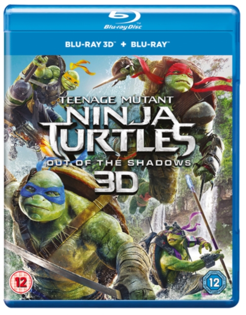 Teenage Mutant Ninja Turtles: Out of the Shadows 2016 Blu-ray / 3D Edition with 2D Edition - Volume.ro