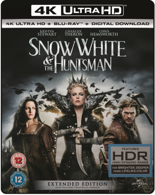 Snow White and the Huntsman: Extended Version 2012 Blu-ray / 4K Ultra HD + Blu-ray + Digital Download - Volume.ro