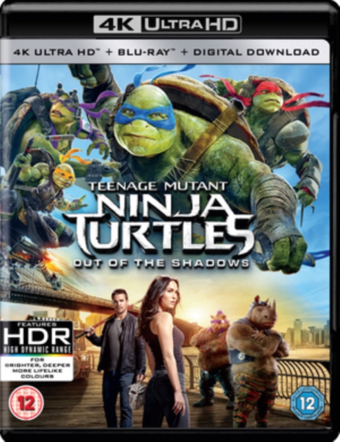 Teenage Mutant Ninja Turtles: Out of the Shadows 2016 Blu-ray / 4K Ultra HD (Red Tag) - Volume.ro