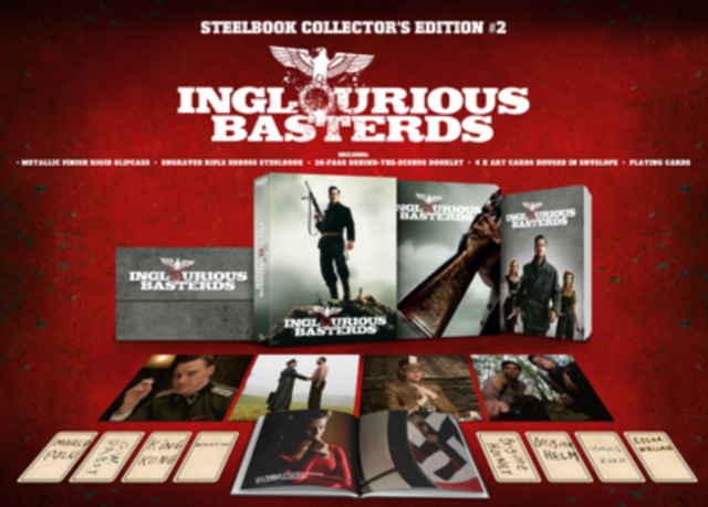 Inglourious Basterds 2009 Blu-ray / 4K Ultra HD + Blu-ray (Collector's Edition Steelbook) - Volume.ro