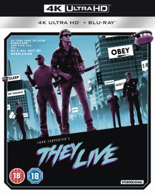 They Live 1988 Blu-ray / 4K Ultra HD + Blu-ray (Boxset) - Volume.ro