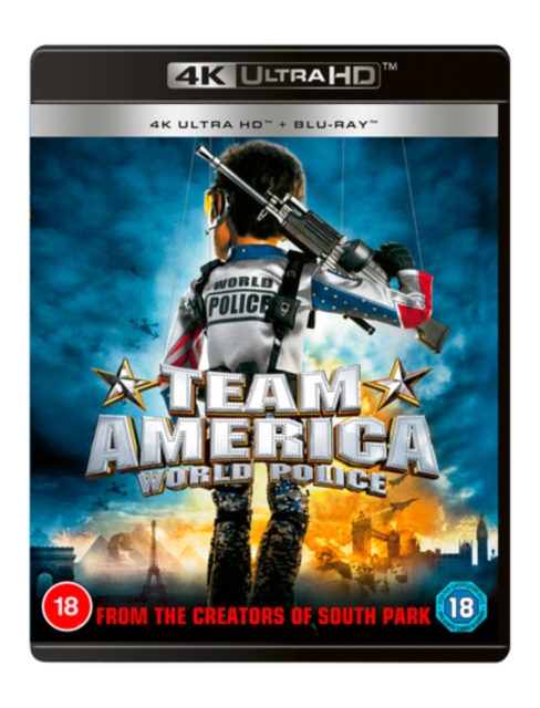 Team America: World Police 2004 Blu-ray / 4K Ultra HD + Blu-ray - Volume.ro