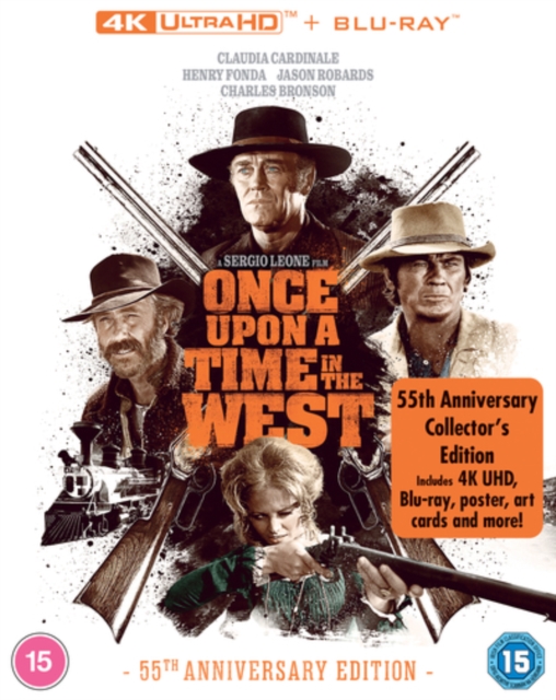 Once Upon a Time in the West 1969 Blu-ray / 4K Ultra HD + Blu-ray (55th Anniversary Collector's Edition) - Volume.ro