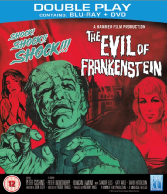 The Evil of Frankenstein 1964 DVD / with Blu-ray - Double Play - Volume.ro