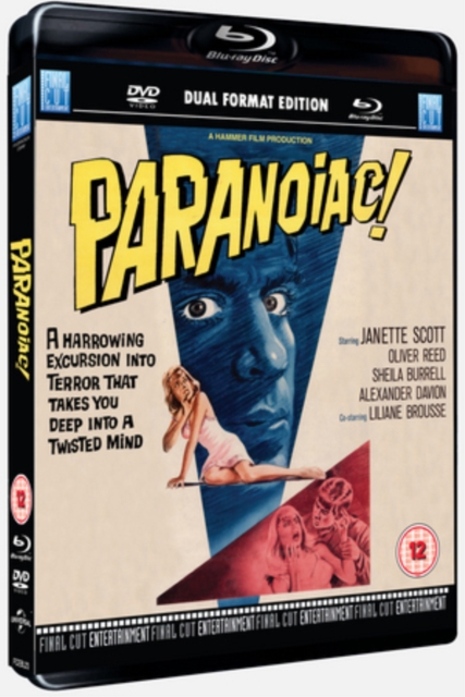 Paranoiac 1963 Blu-ray / with DVD - Double Play - Volume.ro