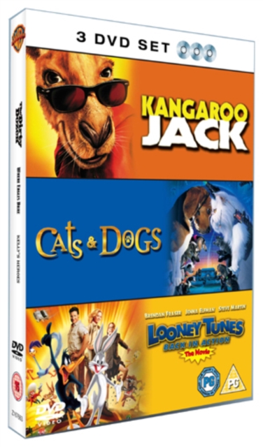 Kangaroo Jack / Cats and Dogs / Looney Tunes Back in Action DVD - Volume.ro