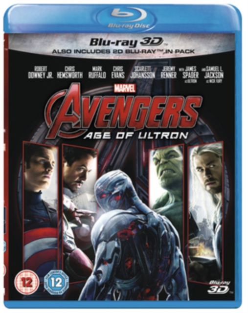 Avengers: Age of Ultron 2015 Blu-ray / 3D Edition with 2D Edition - Volume.ro