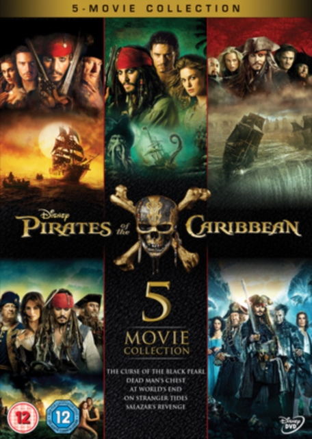 Pirates of the Caribbean: 5-movie Collection 2017 DVD / Box Set - Volume.ro