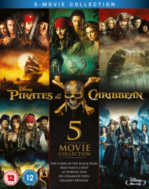 Pirates of the Caribbean: 5-movie Collection 2017 Blu-ray / Box Set - Volume.ro