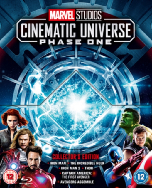 Marvel Studios Cinematic Universe: Phase One 2012 Blu-ray / Collector's Edition Box Set - Volume.ro