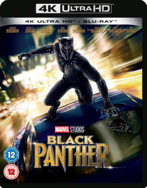 Black Panther 2018 Blu-ray / 4K Ultra HD + Blu-ray - Volume.ro