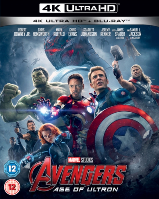 Avengers: Age of Ultron 2015 Blu-ray / 4K Ultra HD + Blu-ray - Volume.ro