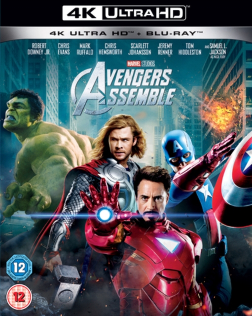 Avengers Assemble 2012 Blu-ray / 4K Ultra HD + Blu-ray - Volume.ro