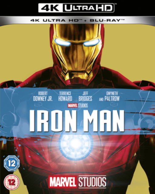 Iron Man 2008 Blu-ray / 4K Ultra HD + Blu-ray - Volume.ro