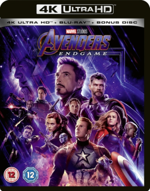 Avengers: Endgame 2019 Blu-ray / 4K Ultra HD + Blu-ray - Volume.ro