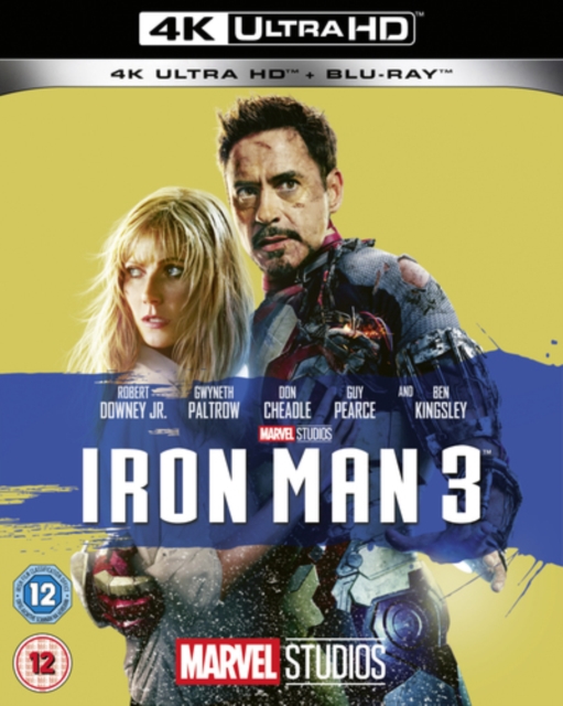 Iron Man 3 2013 Blu-ray / 4K Ultra HD + Blu-ray - Volume.ro